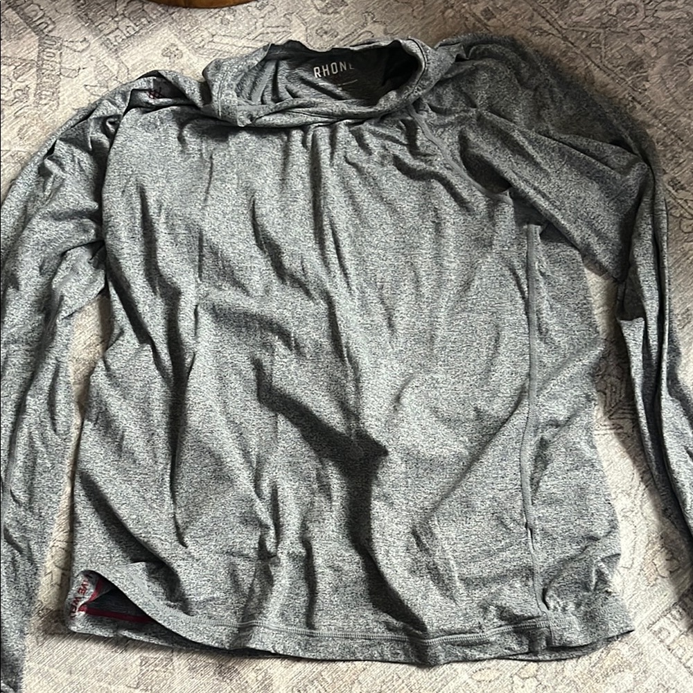 Rhône Gray Long Sleeve Shirt